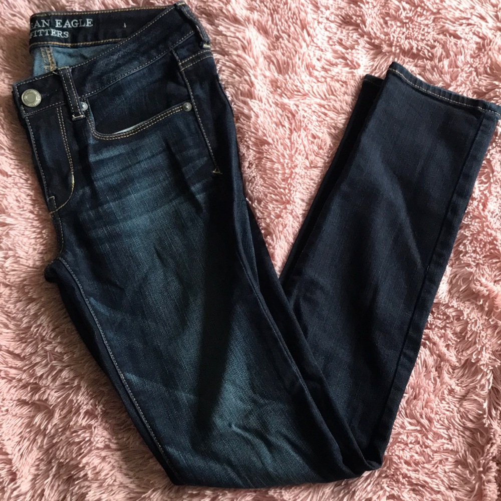 AEO Dark wash skinny jean